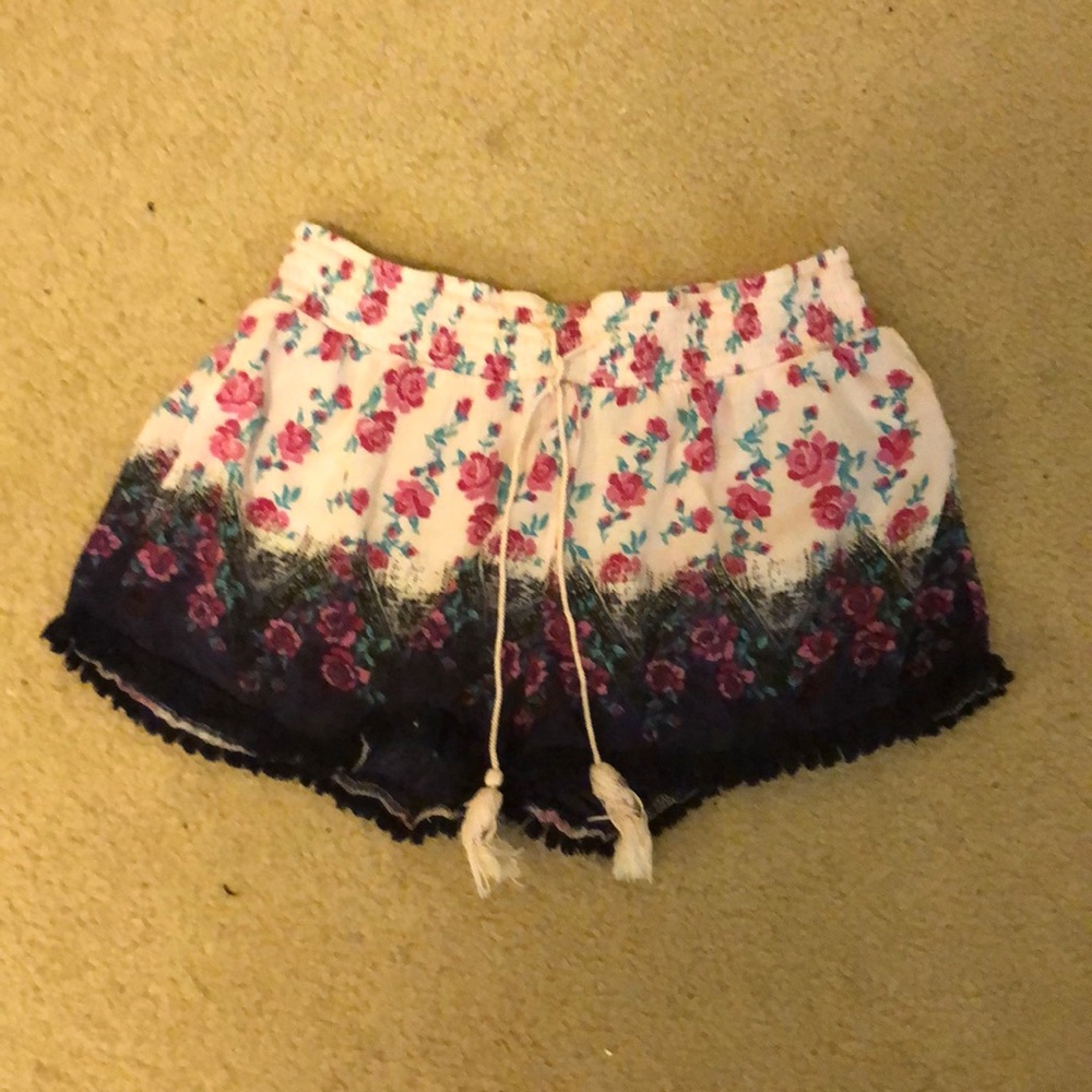 Fun patterned shorts